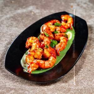 Chilli prawns