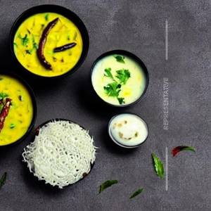 Vegetable Khichdi Kadhi
