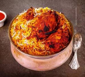 Chicken Biryani ( half plate )