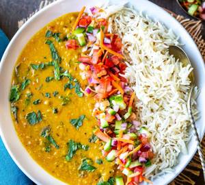 Dal Chawal Fry