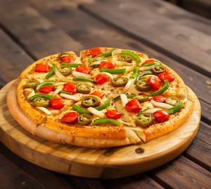 Double Cheese Capsicum Panner Pizza [8 Inches]