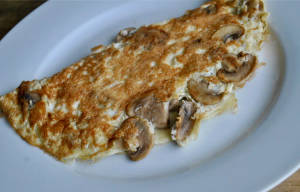Mushroom Omelette