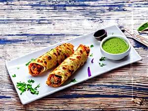 Tandoori aloo roll