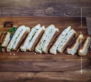 Bread butter chutney sandwich