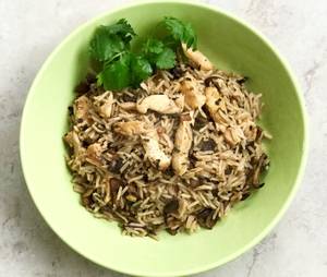 Chicken Manchurian Fried Rice