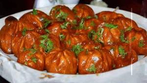 Chilly momos