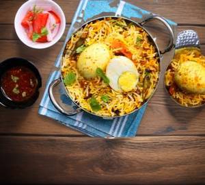 Egg Biryani (2 Eggs) (Mini)
