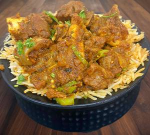 Mutton fry piece biryani