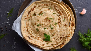 Pudina Lachha Paratha
