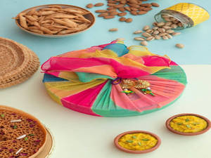 Special Paneer Ghewar (festive Leheriya Pack)