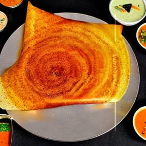 Masala rava roast dosa