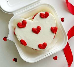 Bento Heart Shape Chocolate Cake