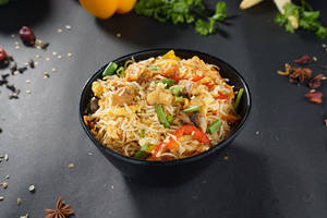 Chicken Shangai Rice And Noodle