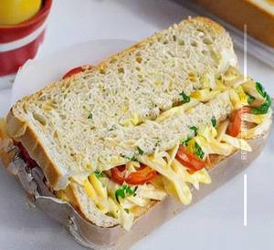 Egg Noodles Cheese Sandwichh