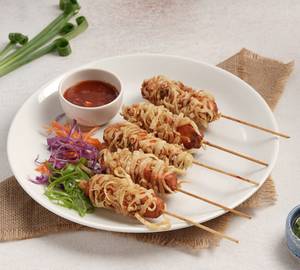 Crispy Thread Paneer 