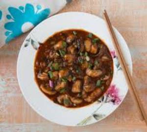Mushroom manchurian dry