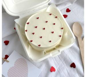 Bento Red Velvet Cream Cake