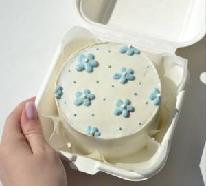 Curry Blueberry Bento Cake