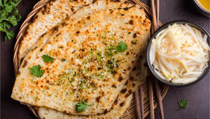 Cheese Garlic Naan