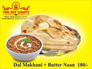 Dal Makhani + Butter Naan