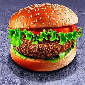 Extreme Double Veg Burger