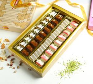Kaju And Khoya Burfi Assorted [1 Box, 900 Gm]