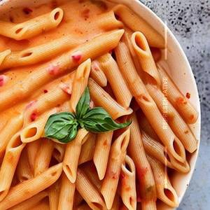 Pink Cheese Pasta