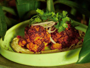 Vegan Sumac Roasted Cauliflower