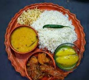 Chicken thali 