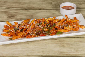 Honey Chilli Potato