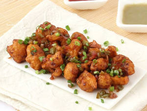 Mushroom Manchurian Dry