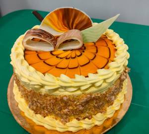 Cake Butter Scotch [500 Gm ]Eggless