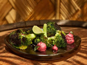 Vegan Charred Broccoli