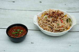Veg Burnt Garlic Noodles