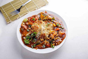 Pan Fried Noodles - Veg