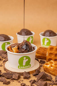 Rocky Road Waffle Bowl