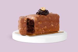 Chocolate Hazelnut Cake Slice
