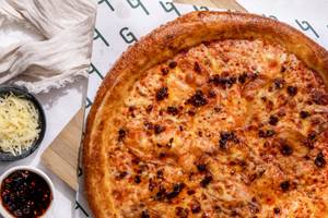 Angry Four Cheese Pizza
