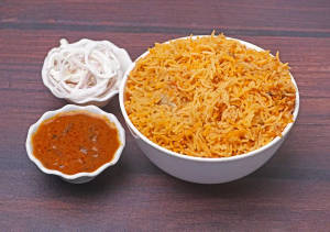 Chicken plain biryani