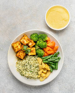 Curried Paneer Bowl