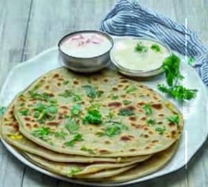 Aloo Corn Cheese Paratha