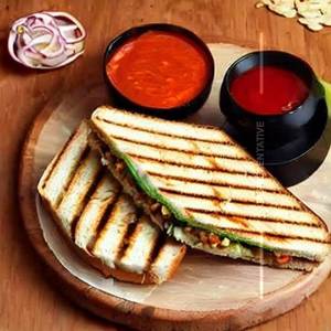 Paneer Grilled Wheat Bread Sandwich
