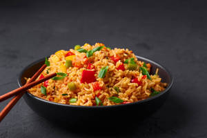 Veg Schezwan Rice Bowl                                 