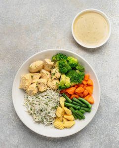 Mustard Chicken Bowl