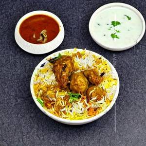Dawat E Shan Chicken Lucknowi Biryani - Single Portion