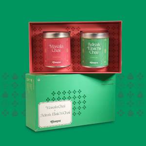 Festive Gift Box of Masala and Adrak Elaichi Chai