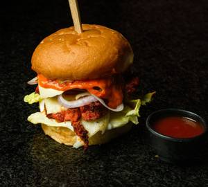 Char Grilled Tandoori Burger