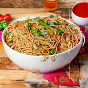 Veg Schezwan Noodles full