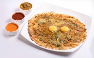 Sambabam Dosa(2 Eggs)