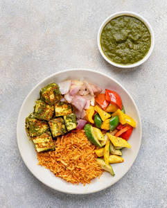 Palak Paneer Bowl